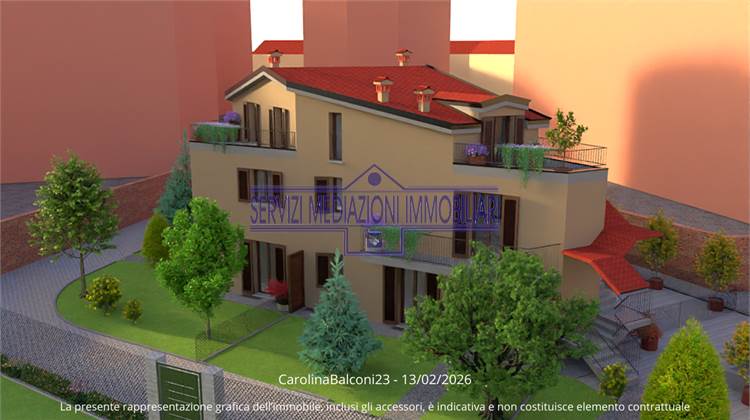 3 комнаты в Продажа в Cernusco sul Naviglio